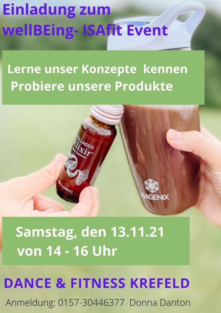 ISAfit Event wellBEing Krefeld, Donna Danton