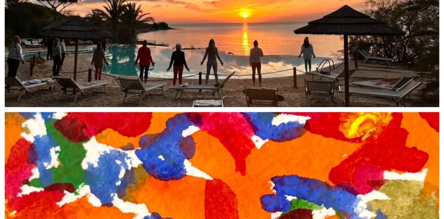 1. Bella Breath Yoga- & Mal- Retreat „Arte & Anima“ in Sardinien, Italien